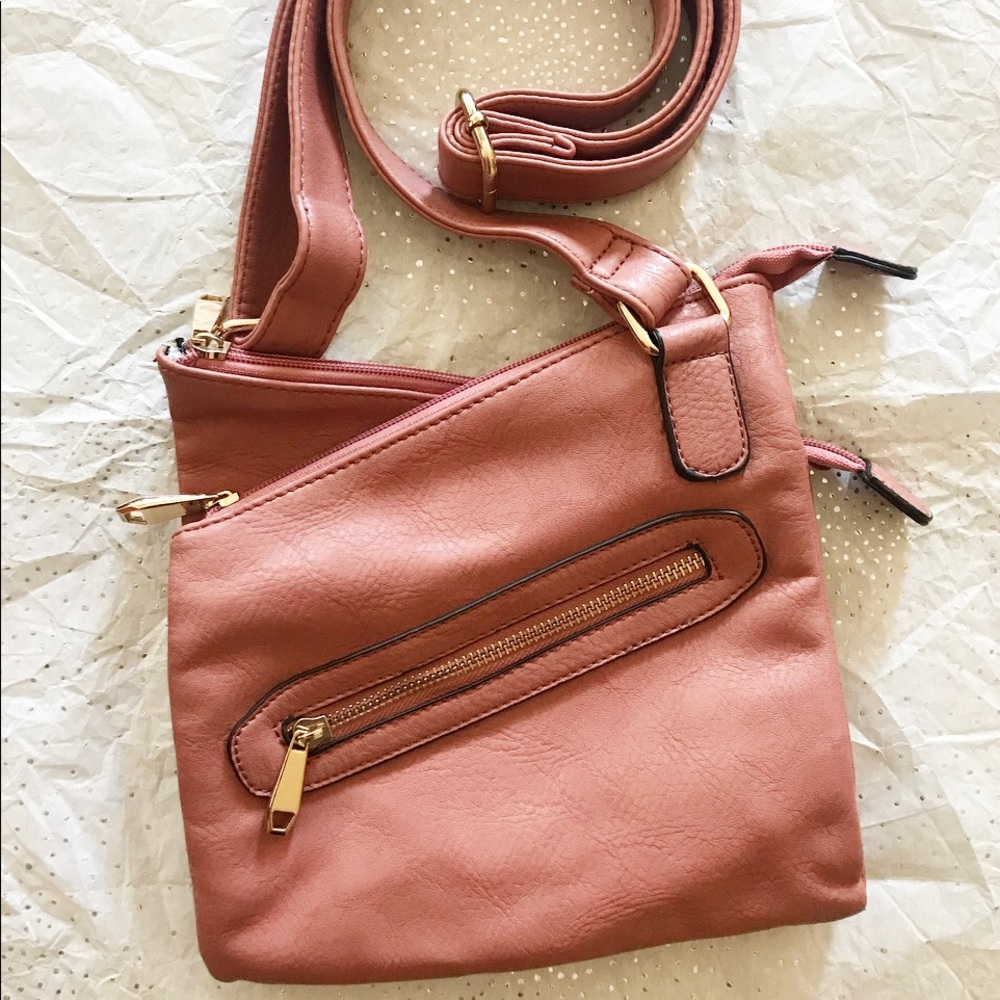 Charming Charlie Rose Pink Purse
